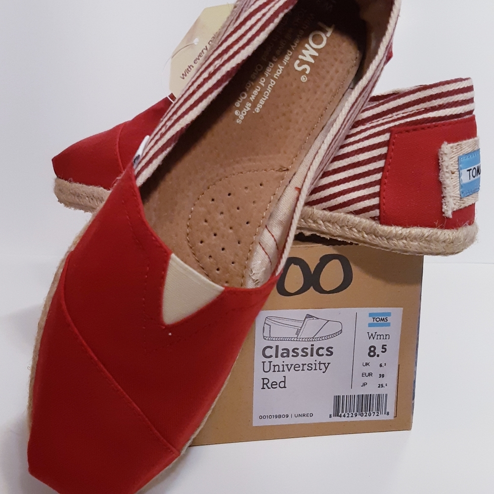TOMS University Red - Picture 1 of 4